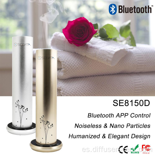 Difusor de aceite esencial con control remoto Bluetooth